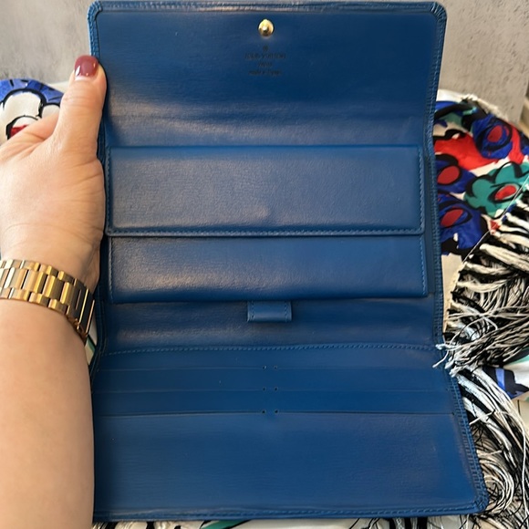 EUC Authentic Louis Vuitton Vintage Epi Portomone Long Wallet/Crossbody - Picture 6 of 17